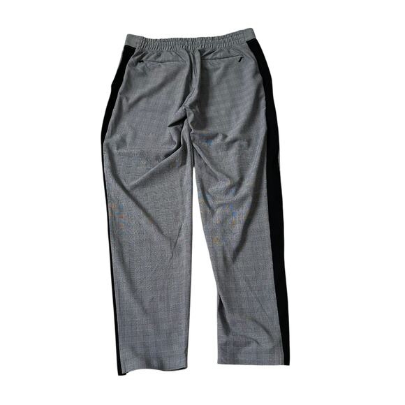 Athleta Black/Gray Plaid Brooklyn Ankle Pants Women's Size 10 | 26-43 - Picture 2 of 7